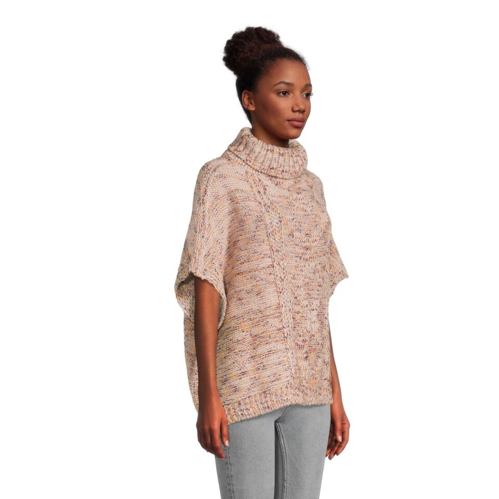Cost Plus World Market Speckled Turtleneck Sweater